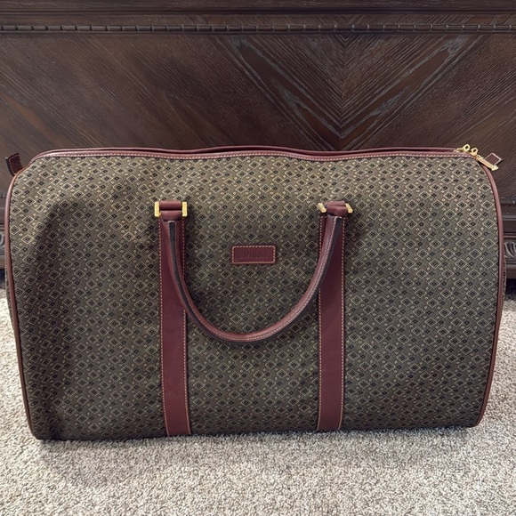 Hartmann Wings Jacquard Diamond Pattern Weekender Duffel Bag - Picture 5 of 9